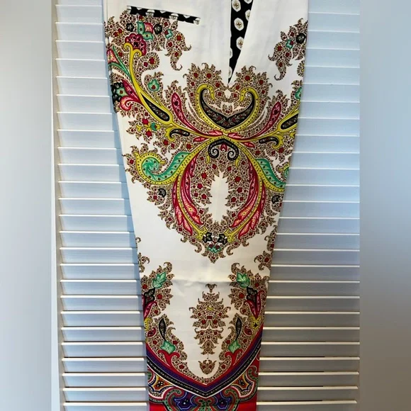Etro Vibrant Multicolour Trousers - Picture 3 of 6